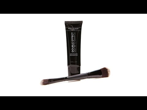 Ready To Wear Double Effect Foundation with Brush  Light