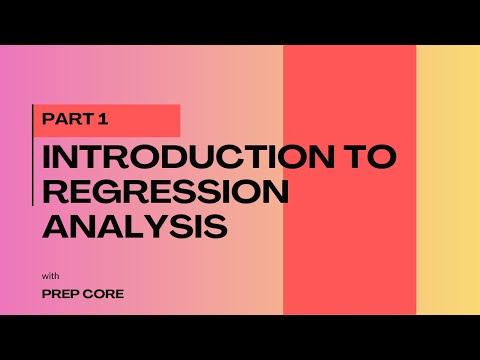 Basic Econometrics Series PART 1- Introduction to regression analysis