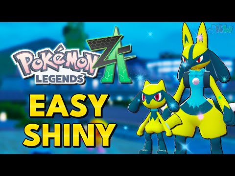 How to get SHINY RIOLU (Lucario) EASY in Pokemon Legends Z-A