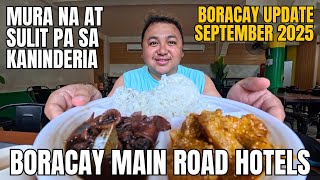 EXPLORING BORACAY MAIN ROAD (Station 1 & 2) | Updated Beachfront Hotel Rates + KANINDERIA Experience