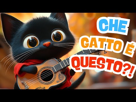 “Volevo un gatto nero 🐈‍⬛... e mi sono ritrovato questo 🤣” - canzoni divertenti per bambini