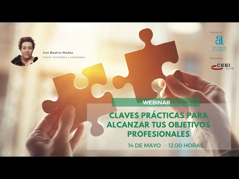 Webinar Claves prácticas para alcanzar tus objetivos profesionales