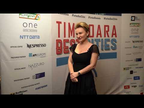 Emma Toma la Forbes Best Cities for Business Timișoara 2023