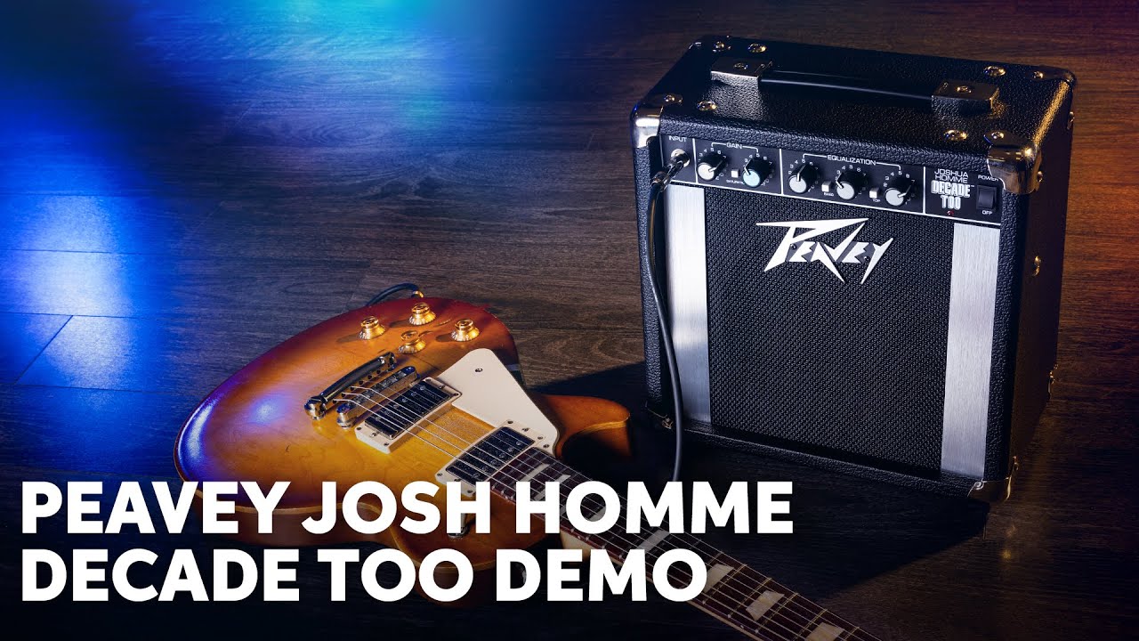 Peavey Josh Homme Decade Too Demo - YouTube