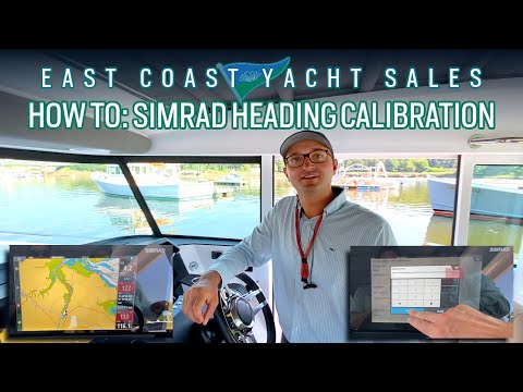 Axopar Education Series: Calibrating your heading compass on Simrad Go Series GPS.