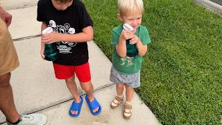 Favorite Healthy Salad, Birthday Shopping At Walmart & Give A Kid A Spray Bottle! | Home Vlog