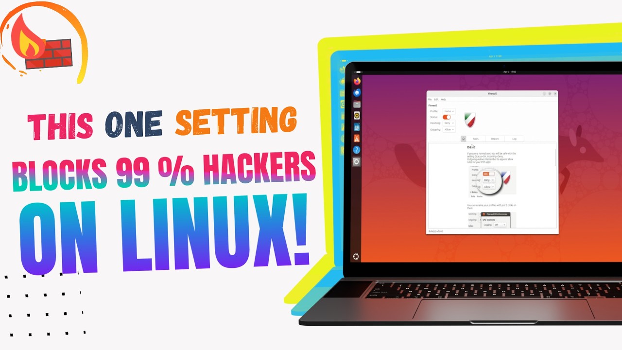 The ULTIMATE Firewall Guide For Linux Users! (In 5 Minutes)