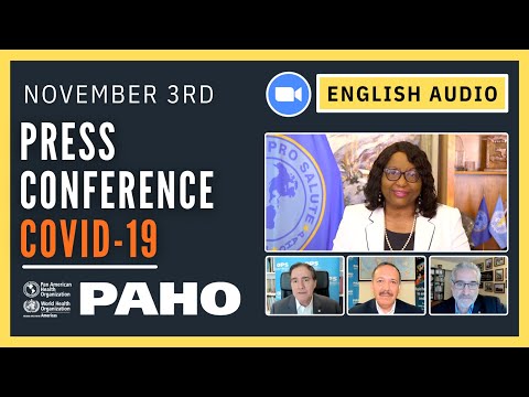PAHO Press Briefing on COVID19 November 3, 2021 - AUDIO ENGLISH
