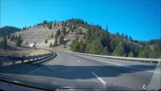 California to Washington - timelapse