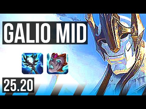 GALIO vs YONE (MID) | 10/1/9, Legendary | KR Master | 25.20