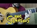 The Simpsons theme - Fingerstyle Guitar (Marcos Kaiser)