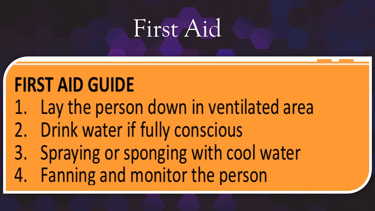 MAPEH 9 3rd Quarter Lesson First Aid