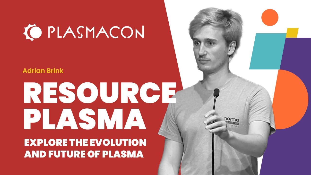 Resource Plasma: Keynote by Adrian Brink at PlasmaCon 2024
