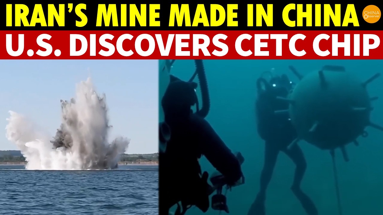 Shocking! Iran’s Mine Is Made in China, U.S. Finds CETC Military Chip Inside