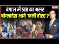 SIR In West Bengal बंगाल के Bangladesh Border पर घुसपैठियों �