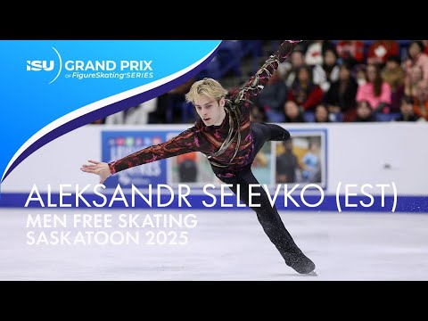 Aleksandr SELEVKO (EST) | Men Free Skating | Saskatoon 2025 | #GPFigure