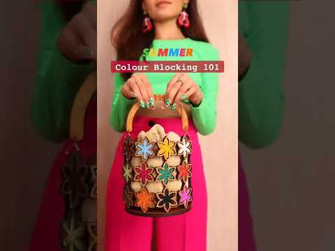 Colour Block Outfits Ft. Prerna ⁣ | Colour Block Outfit Fashion  | POPxo Fashion