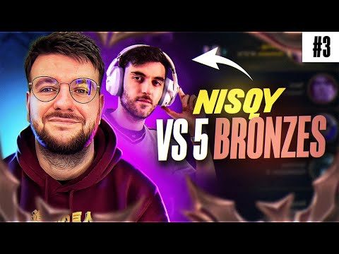 NISQY VS 5 BRONZES! THE TOTALLY SHOCKING SYLAS RUN!