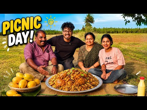 A FAMILY PICNIC DAY 🤩|COOKING | CAMPING ⛺️