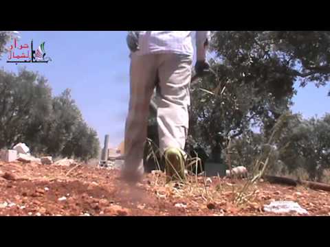 استهداف نقاط قوات النظام بمدفع جهنم من قبل كتائب أحرار الشمال في معمل القرميد في محافظة إدلب