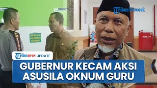 Oknum Guru Tepergok Asusila Sesama Jenis di Padang, Mahyeldi Geram: Saya Pernah Usul Penjara Khusus