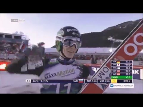 Jurij Tepes Kulm - Bad Mitterndorf 2015 231m ORF