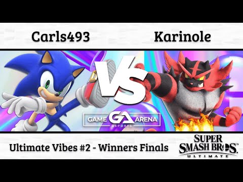 Ultimate Vibes 2: Karinole (Incineroar) vs. Carls493 (Sonic) - Winners Finals