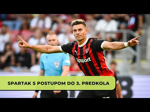 FC Spartak Trnava 5:1 (2:1) Hibernians FC (2. predkolo Konferenčnej ligy - 31.7.2025)
