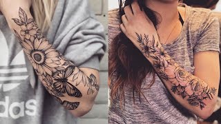30 Gorgeous Flower Tattoos On Arm For Women You'll Actually Want Forever