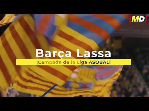 El Barça Lassa, campeón de la Liga ASOBAL