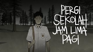 Download lagu Pergi Sekolah Jam 5 Pagi - Gloomy Sunday Club Animasi Horor mp3