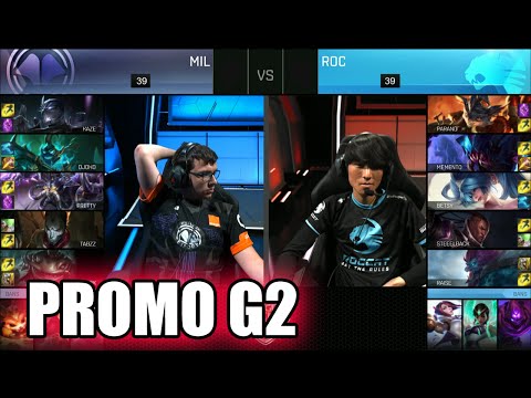 Roccat vs Millenium | Game 2 S7 EU LCS Spring 2017 Promotion Tournament | ROC vs MIL G2 1080p
