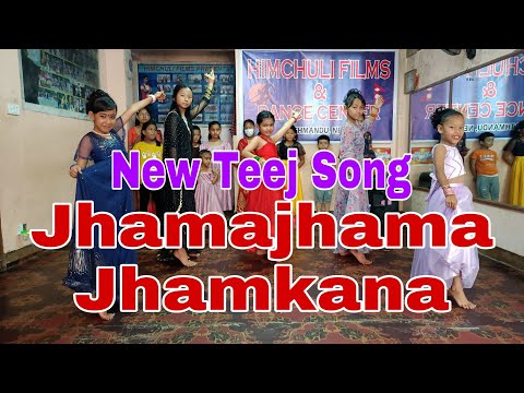 Jhamajhama Jhamkana  Teej Song Ft,Bhagirath Chalaune,Sunita  Chettri Dance Video By Ashish Gurung