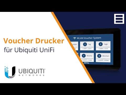 Voucher Drucker für Ubiquiti UniFi | Gast WLAN | OMG.de