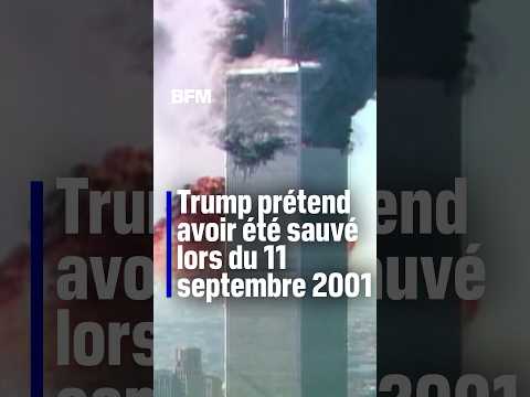 Donald Trump prétend avoir été sauvé par les pompiers le 11 septembre 2001