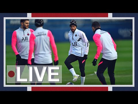 ⚽️ L'entraînement veille de Lorient - Paris Saint-Germain  🔴🔵