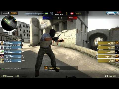 fnatic vs. Absolute Legends | Halbfinale, EMS One Spring 2013 | de_dust2 Map 2
