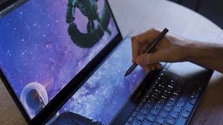 Video 1 of Product ASUS ZenBook Pro Duo UX481 14" Dual-Screen Laptop