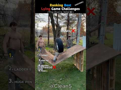 Ranking The Best Lying Game Challenges EVER !😂
