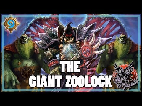 Double Sea Giant on turn 4? Zoolock is OP! - Hearthstone