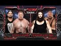 WWE RAW 10/12/15 - Roman Reigns & Brock ...