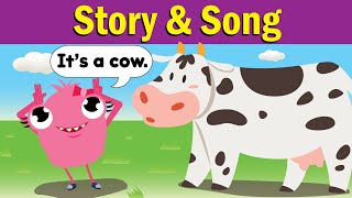 Story & Song: Big and Small Animals | Stories For Kids In English | Fun Kids English