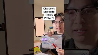 Claude vs MOSQUITO Trolley Problem #ai #claude