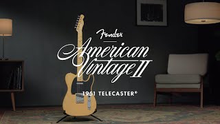 Fender American Vintage II 1951 Telecaster Left Handed Video