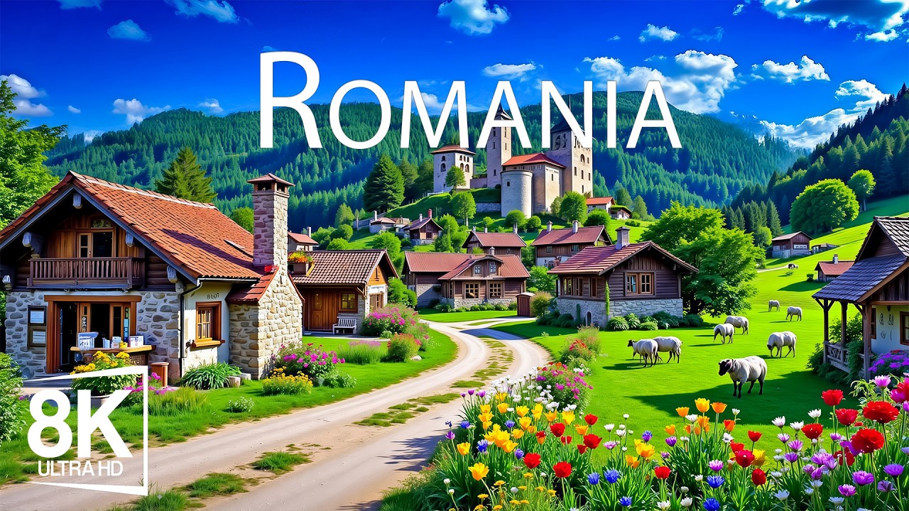 Romania 8K UHD – Discover Medieval Castles & Beautiful Countryside