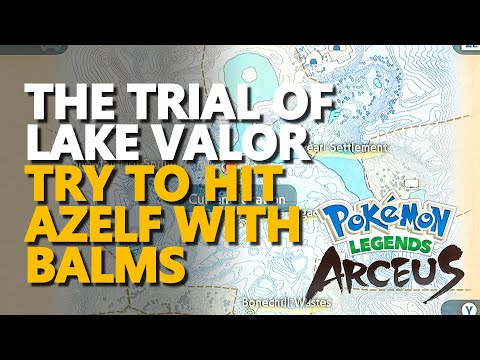 The Trial of Lake Valor Pokemon Legends Arceus