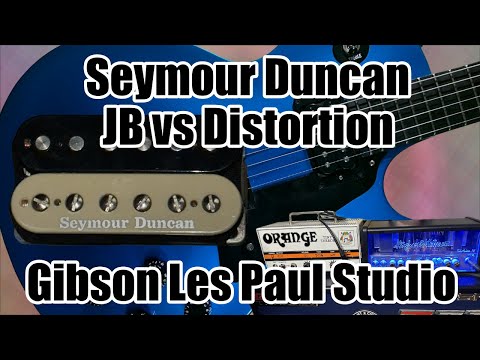 Seymour Duncan JB vs Distortion: Gibson Les Paul Studio