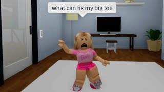 Mommy mommy I hurt my toe (meme) ROBLOX