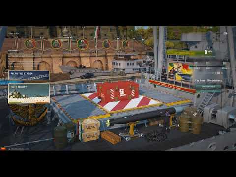 World of Warships @ howto open 100 container