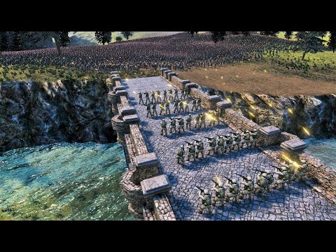 MODERN SOLDIERS DEFEND THE BRIDGE FROM ZOMBIE HORDE - Ultimate Epic Battle Simulator